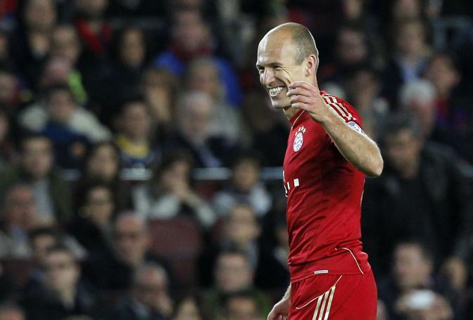 La gioia di Robben